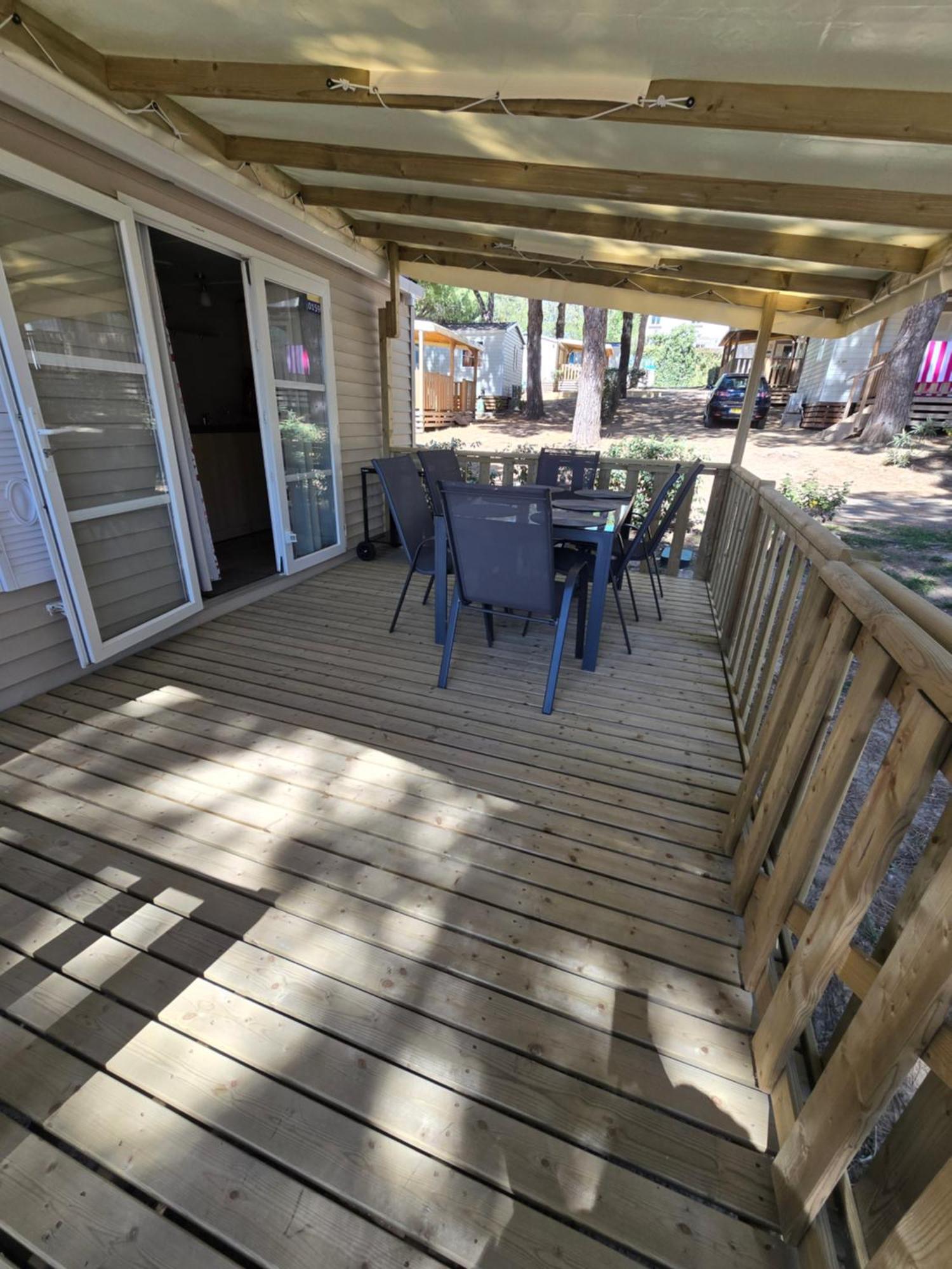 Mobilhome Lodge 3 Chambres, 500M Plage, Camp 5 Etoiles ヴァンドル エクステリア 写真
