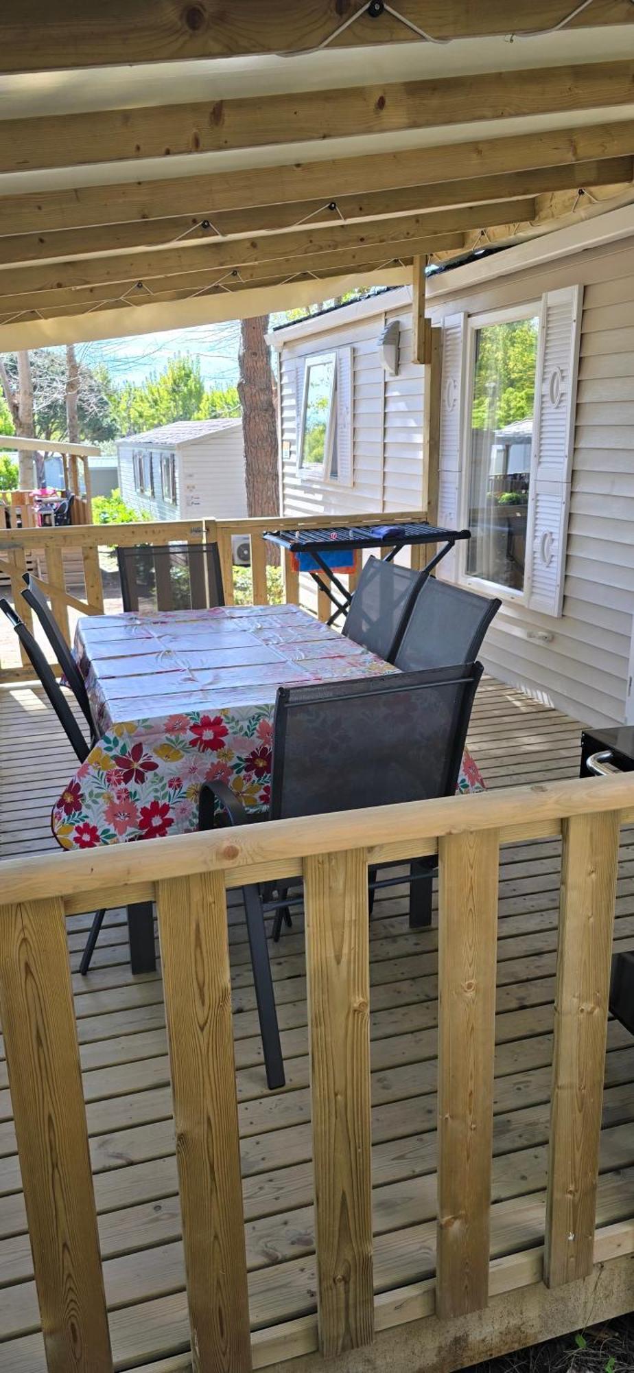 Mobilhome Lodge 3 Chambres, 500M Plage, Camp 5 Etoiles ヴァンドル エクステリア 写真